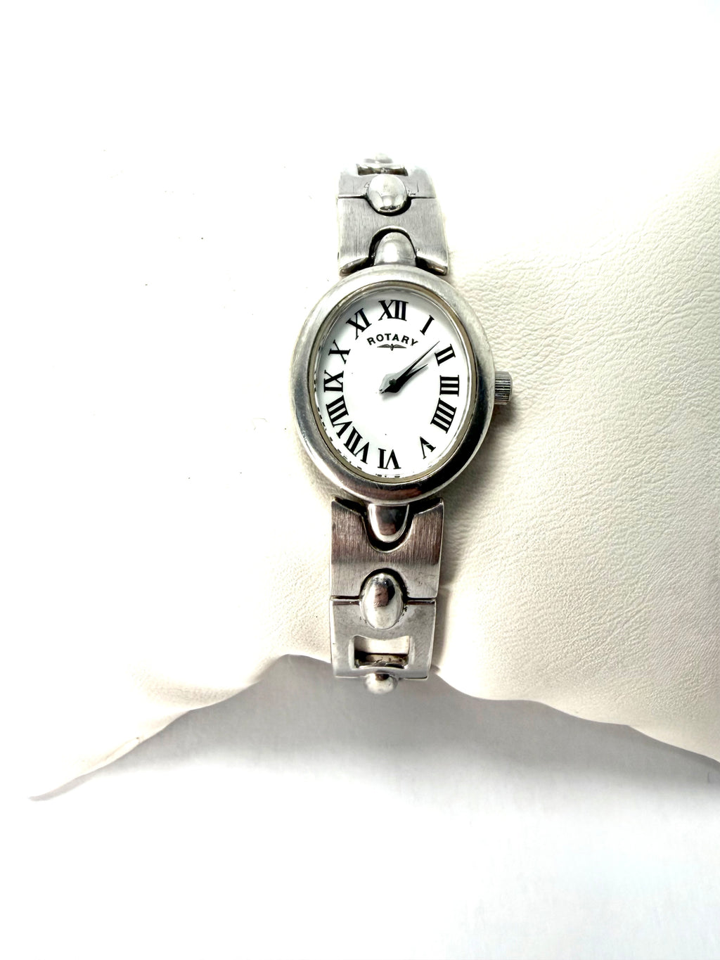 Rotary sterling silver quartz watch