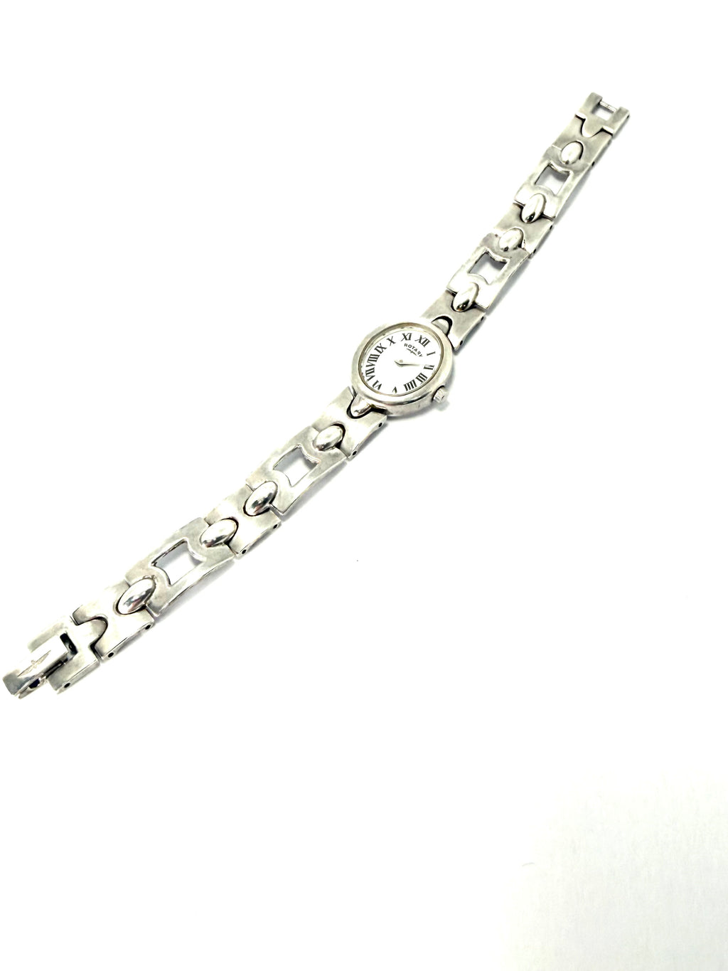 Rotary sterling silver quartz watch