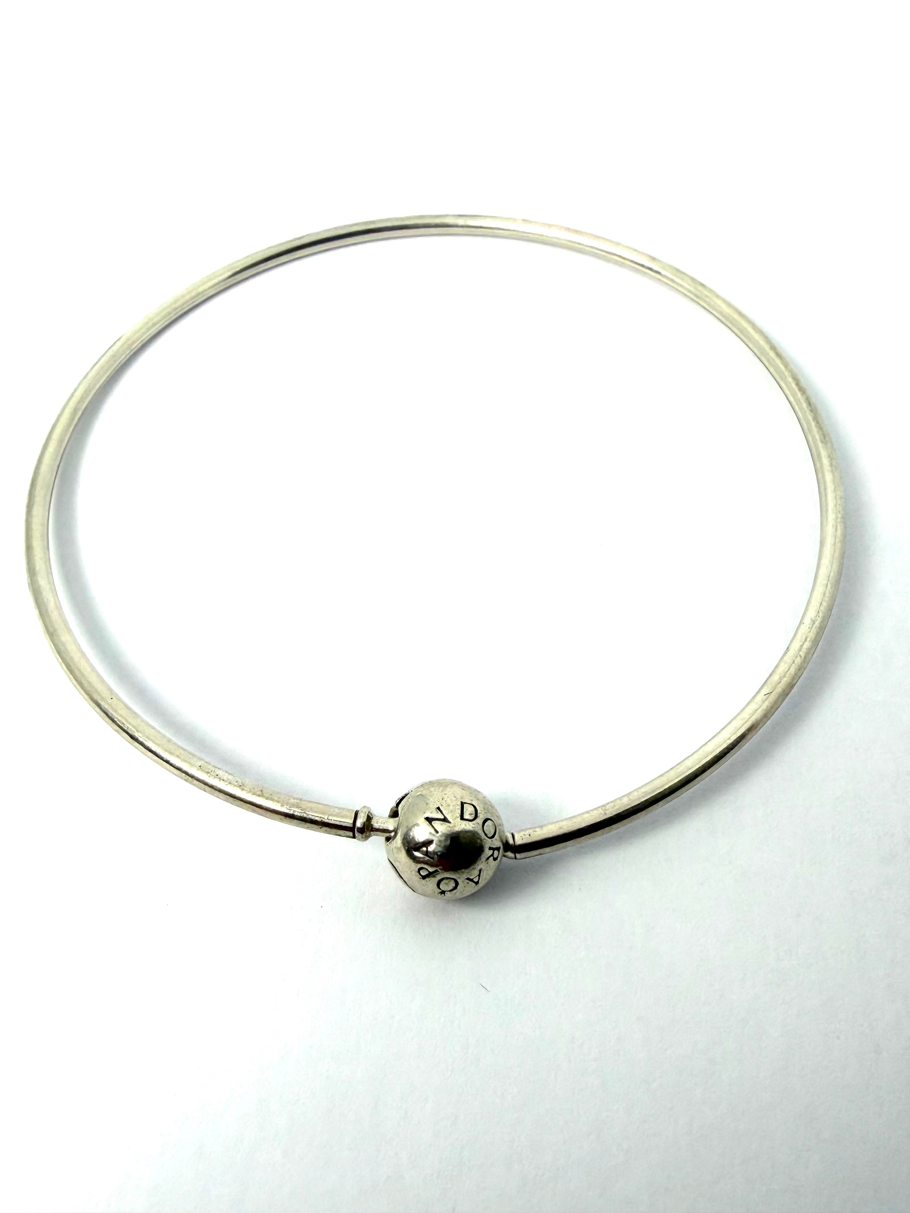 Pandora sterling silver bangle