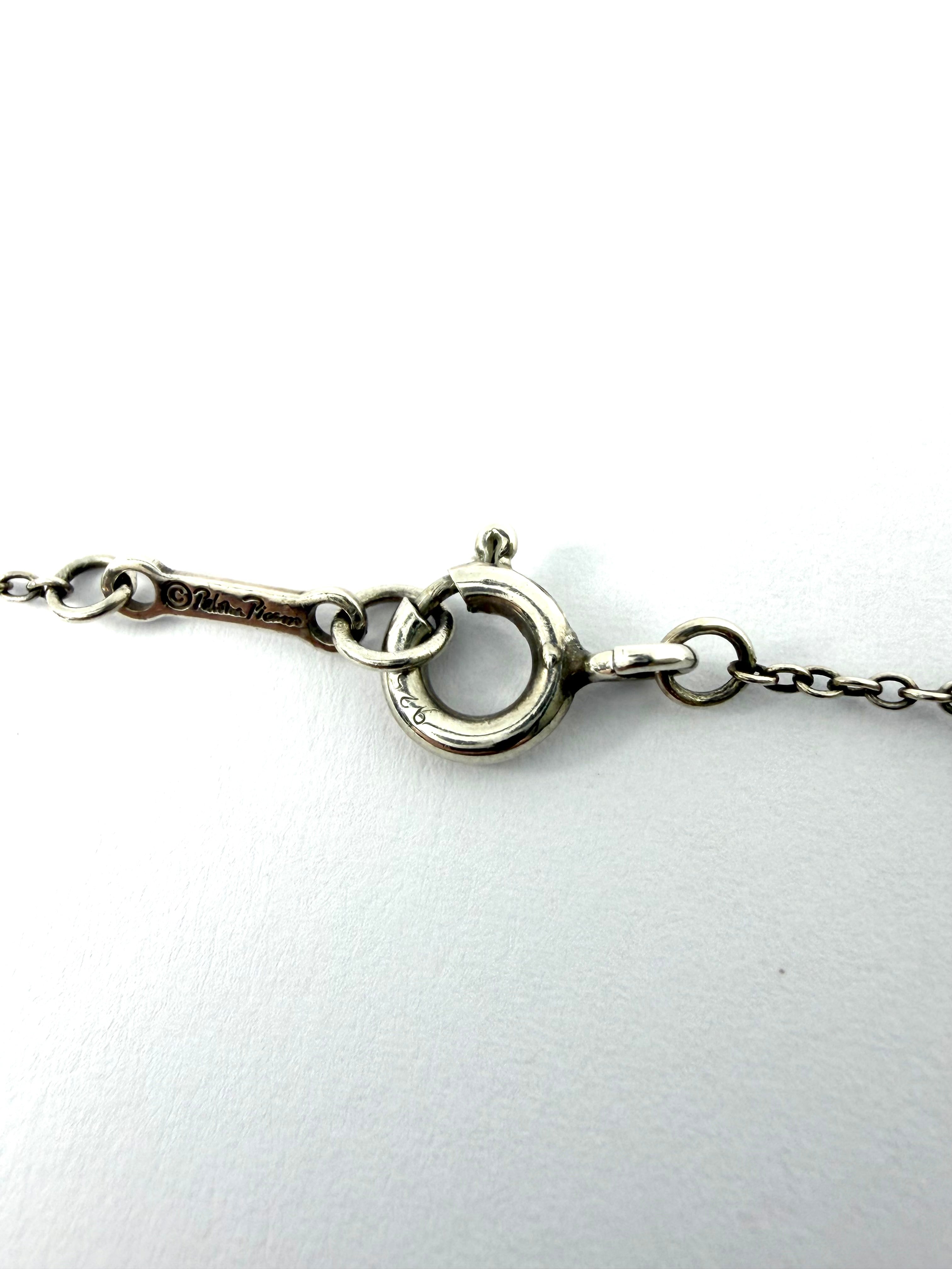 Tiffany & co paloma picasso marrakesh dome necklace silver