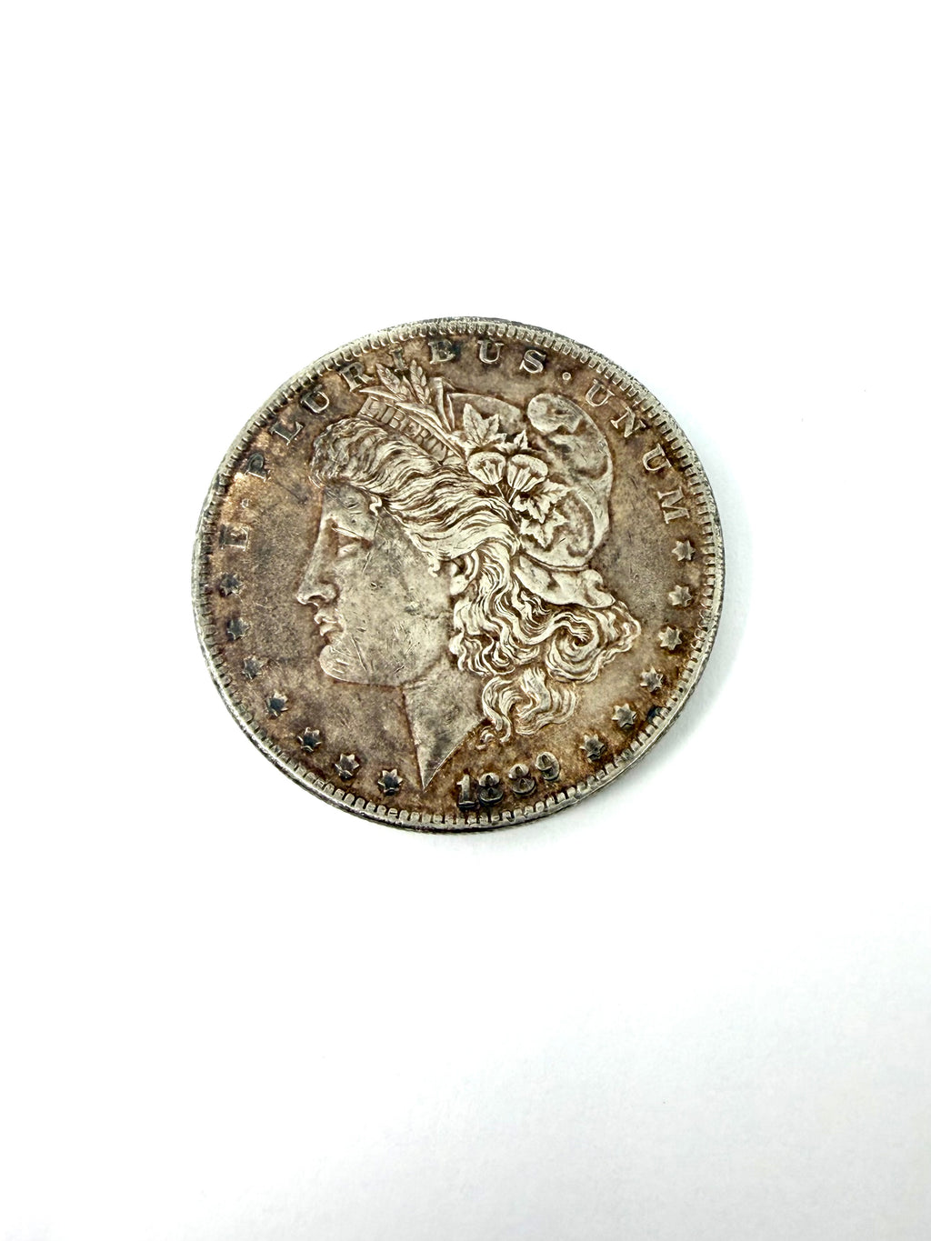 1889 silver united states dollar coin